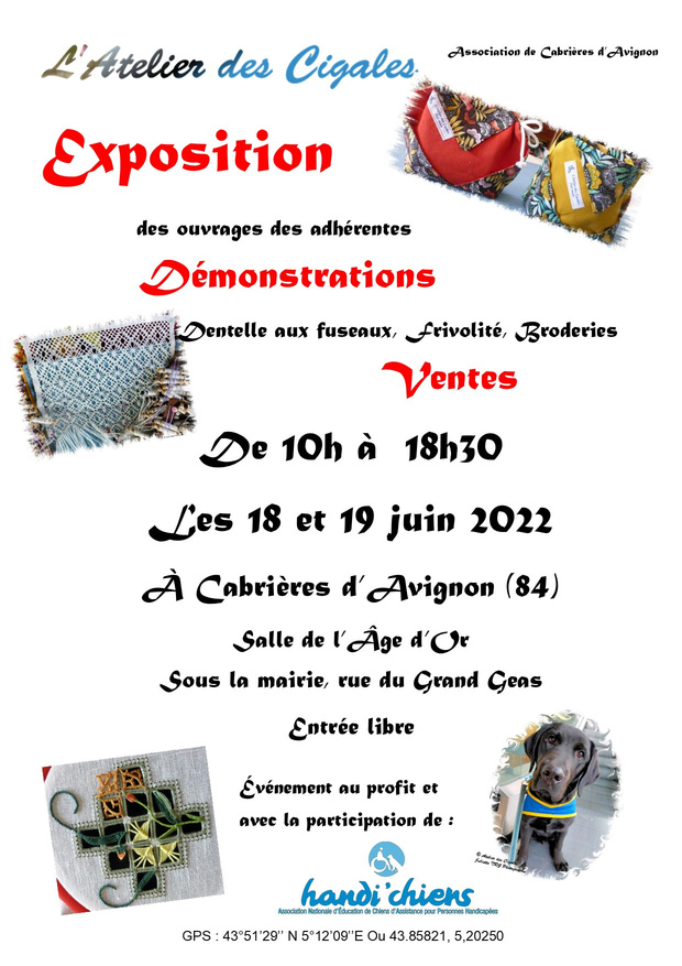 Expo Atelier des Cigales