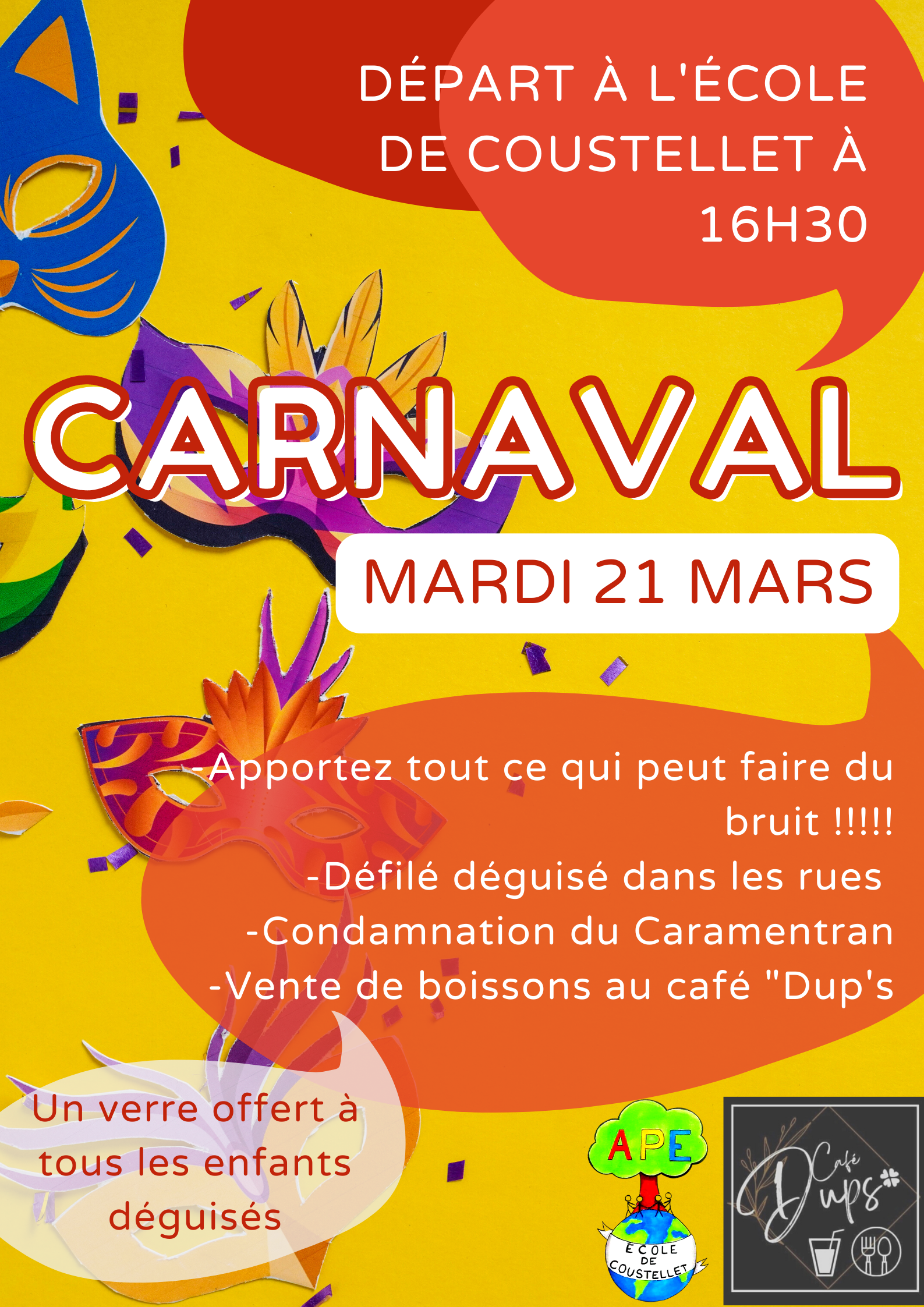 Carnaval APE de Coustellet