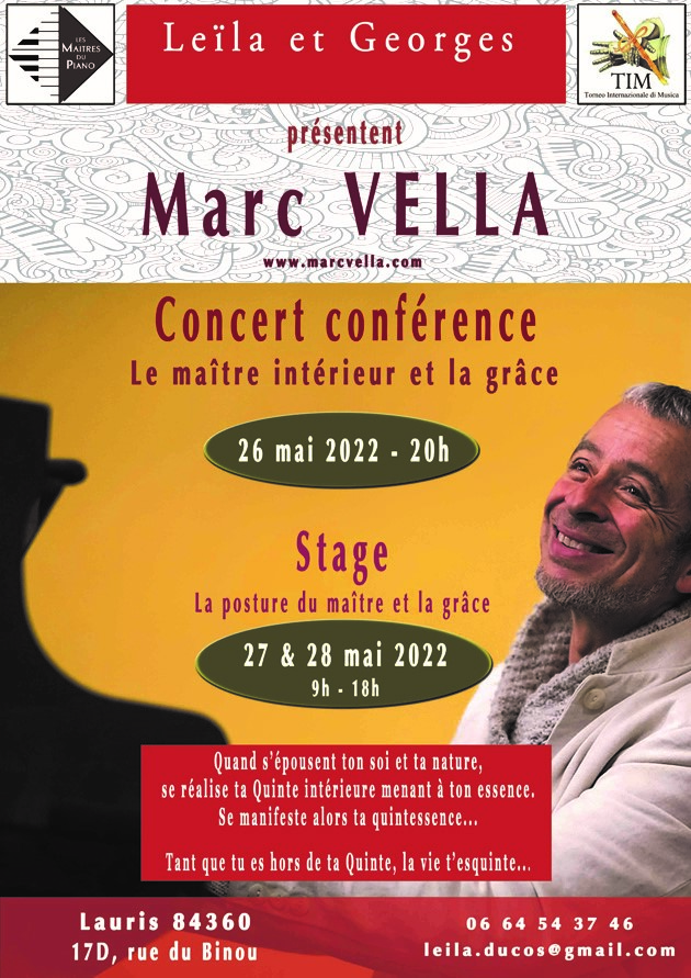 Stage Marc VELLA